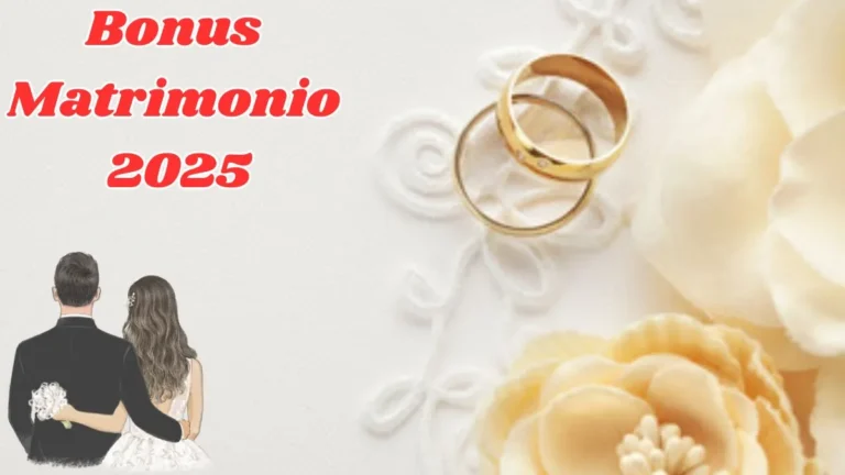 Bonus matrimonio 2025