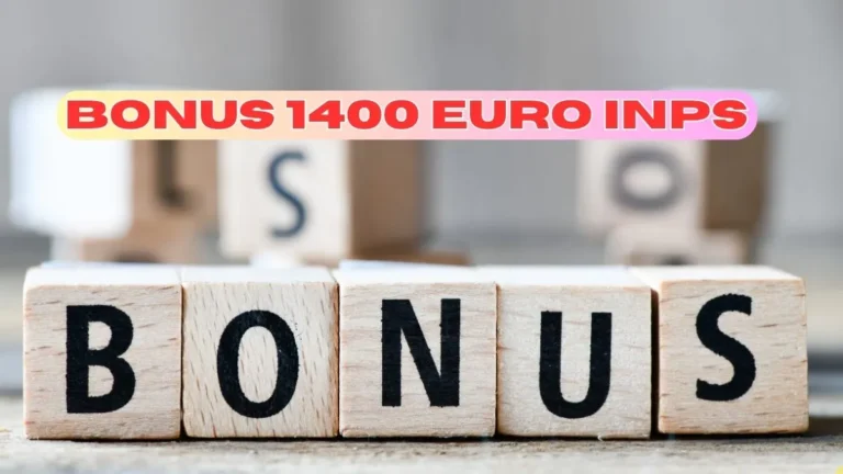 Nuovo Bonus 1400 euro Inps per pensionati non autosufficienti