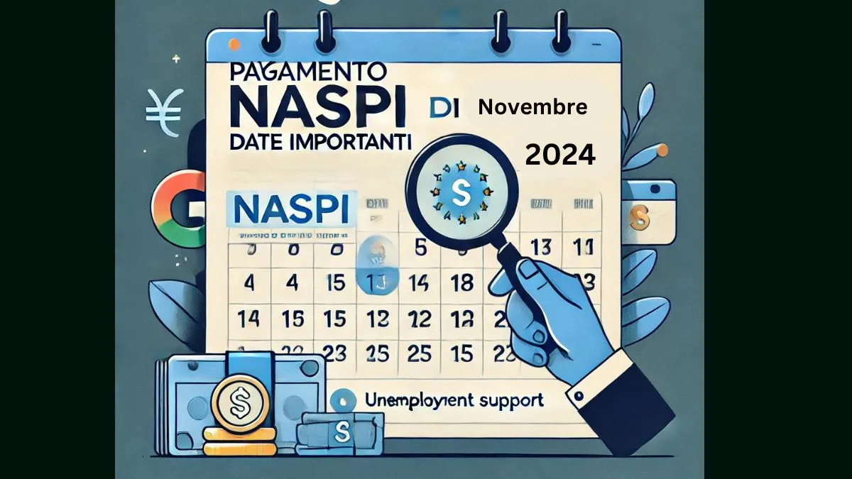 Naspi Novembre 2024 quando arriva?